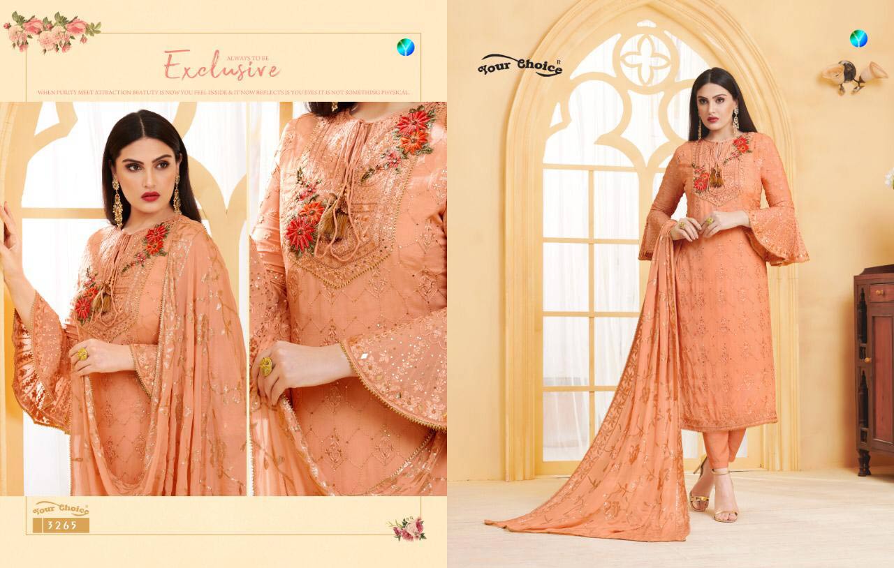 Oye Kudi Your Choice Viscose Chinon Suits Set Oye Kudi Your Choice Viscose Chinon Suits Set